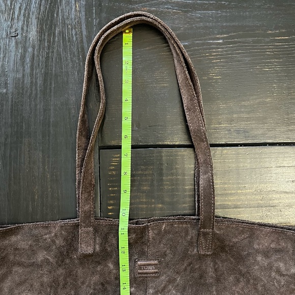 Tom’s Brown Cosmopolitan Soft Suede Tote Bag - Picture 6 of 9